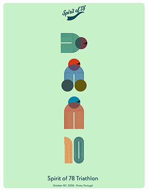 Spirit of 78 Triathlon Poster