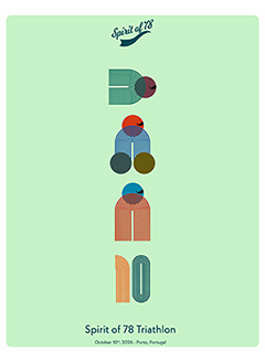 Spirit of 78 Triathlon Poster